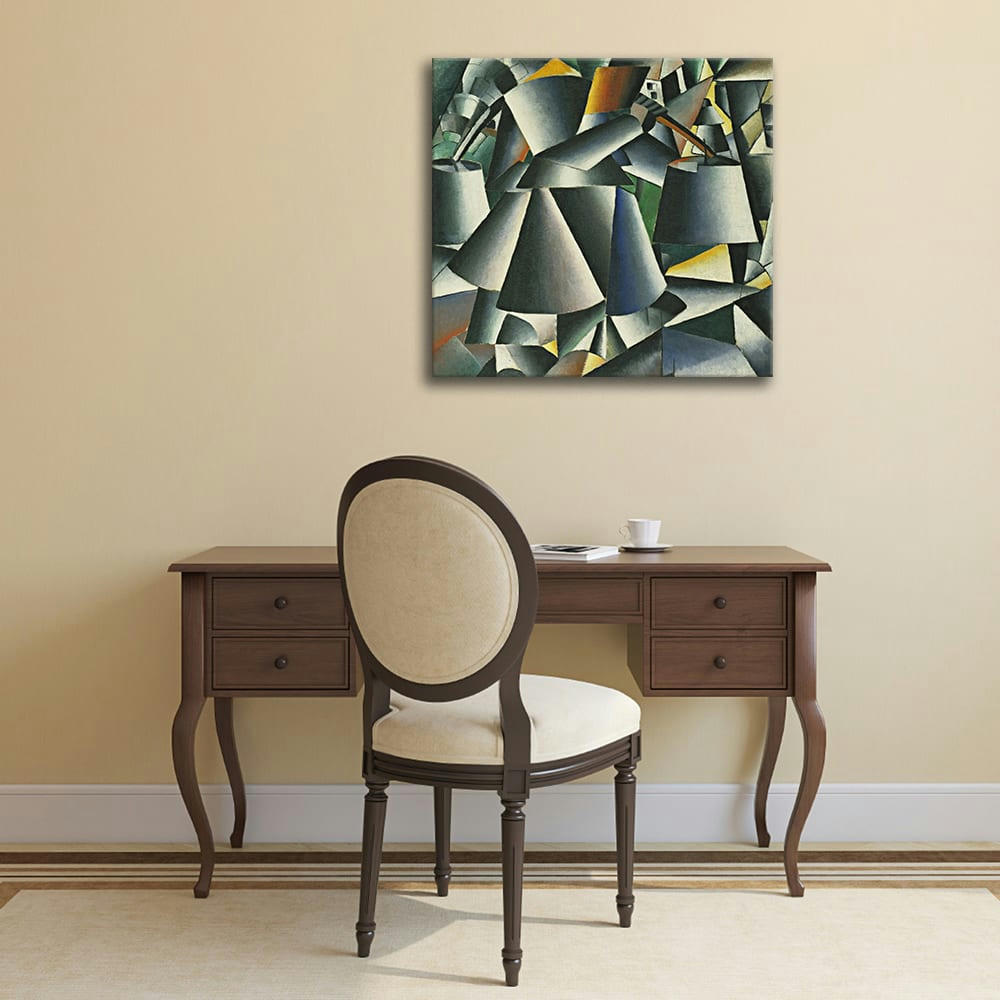- Tableau femme aux seaux Kazimir Malevich 60x60cm