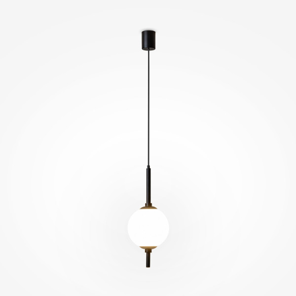 Lampa wisząca The Sixth Sense czarno-biała LED 1x7W 3000K 400lm Maytoni