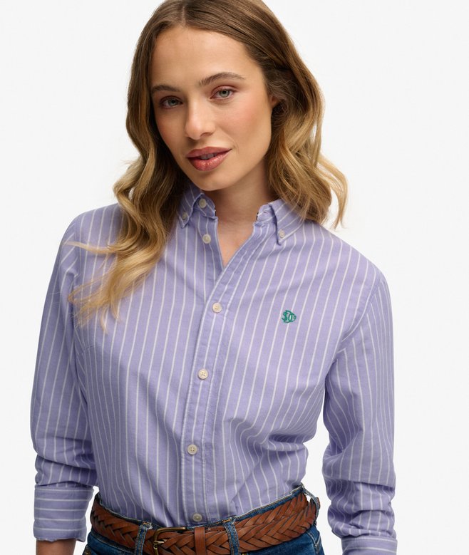 Slim Oxford Button Down Long Sleeve Shirt