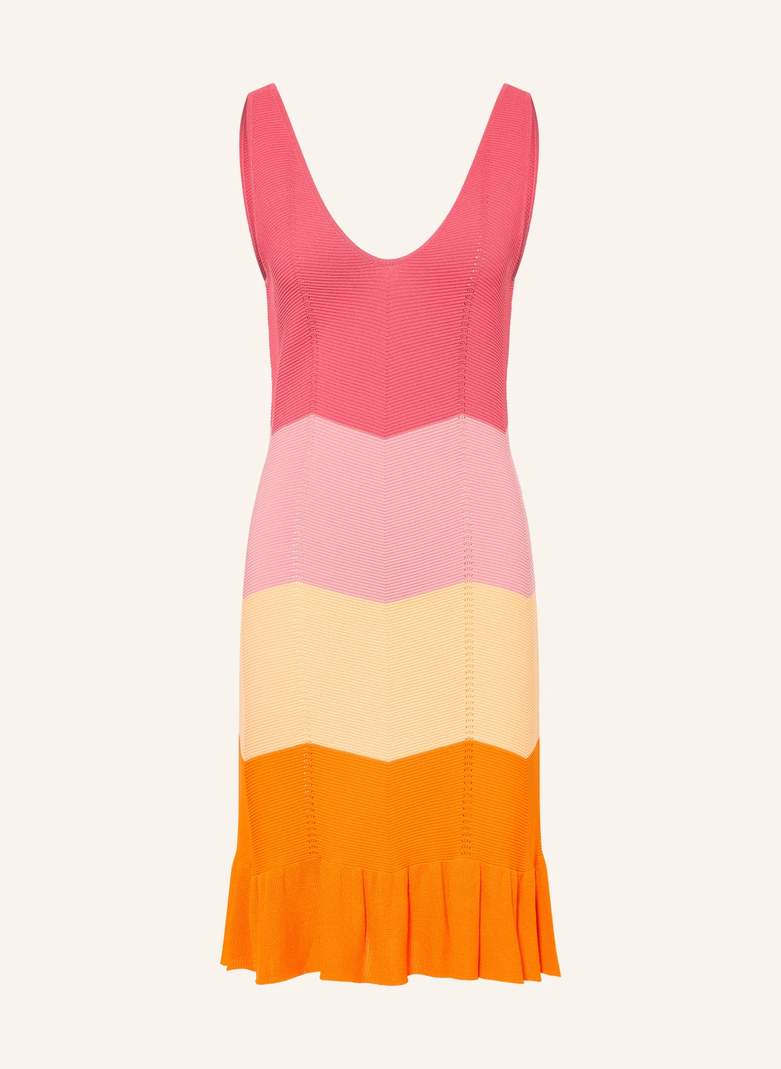 OH APRIL Strickkleid JANY mit Rüschen