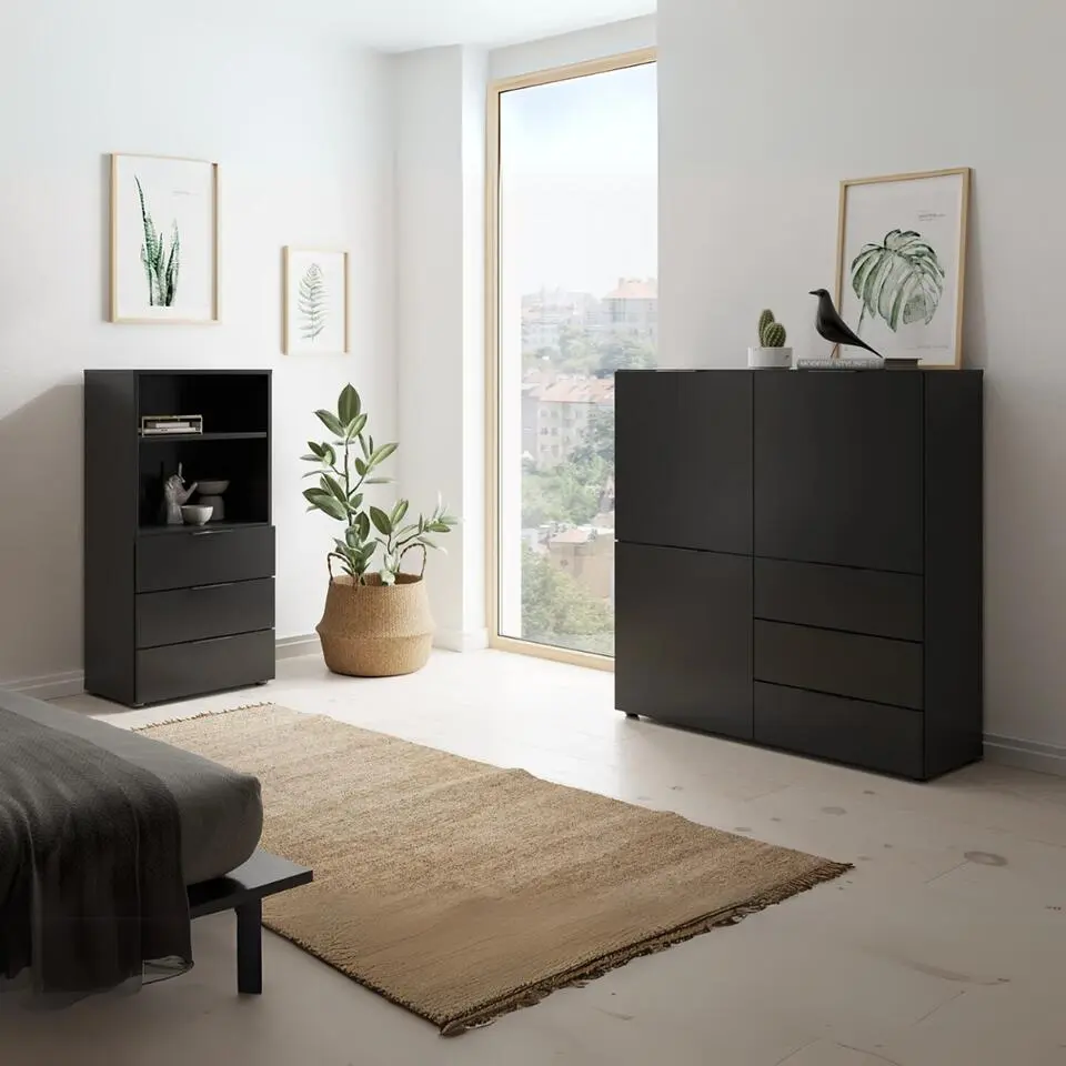 CALICOSY - Ladekast DARK - 101.2x49.7x31.5 cm