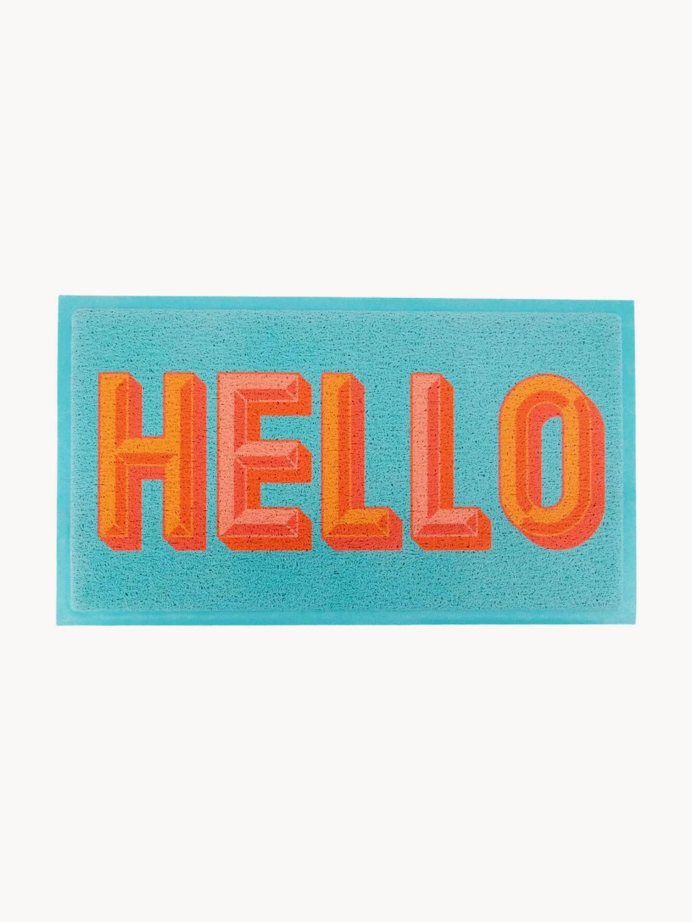 Indoor & Outdoor-Schmutzfangmatte Hello