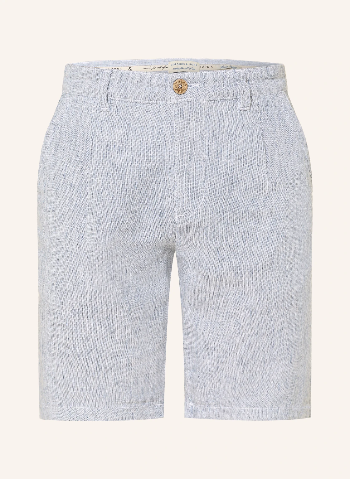COLOURS & SONS Shorts mit Leinen