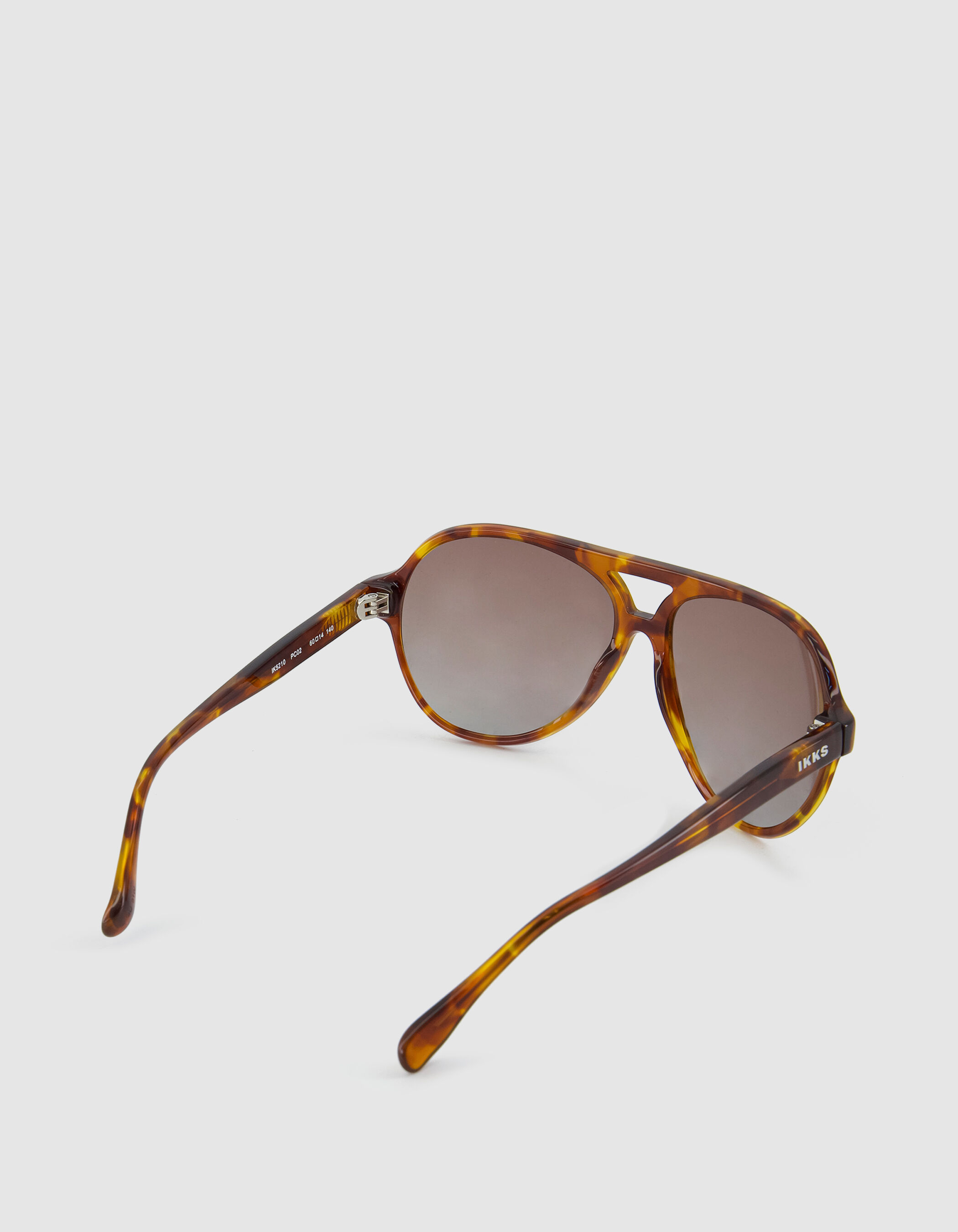Lunettes solaires Dino aviateur marron Femme