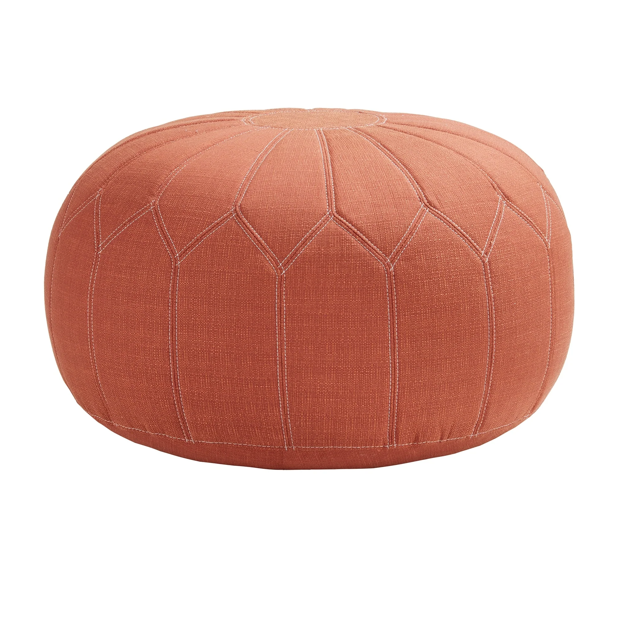 Madison Park Taylor Round Pouf Ottoman