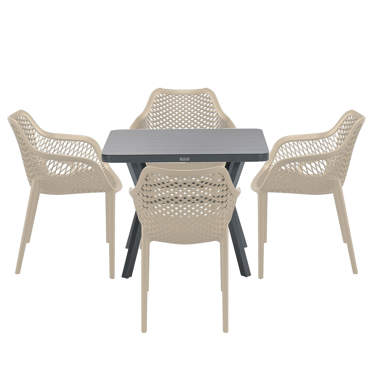 Garden Impressions tuinset Air XL - Mina taupe 5-delig