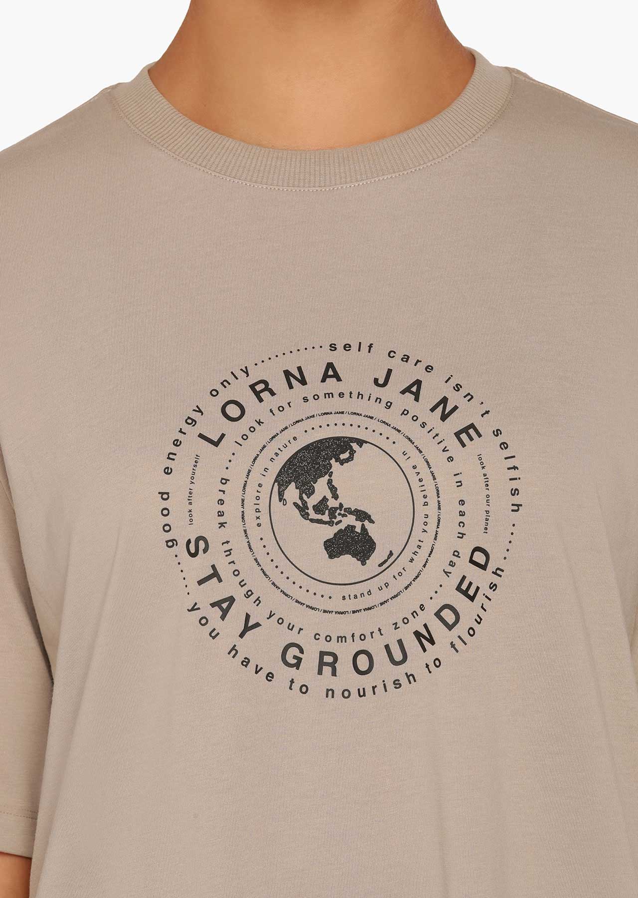 Stay Grounded Relaxed Tee