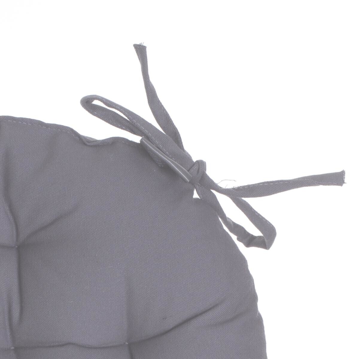 Round chair cover Grey, D.38 cm