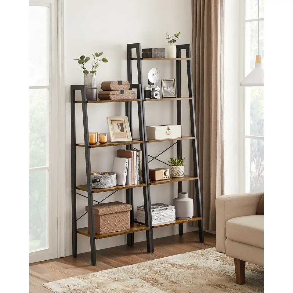 Boekenkast - Vintage Kast - 137,5 x 56 x 34 CM