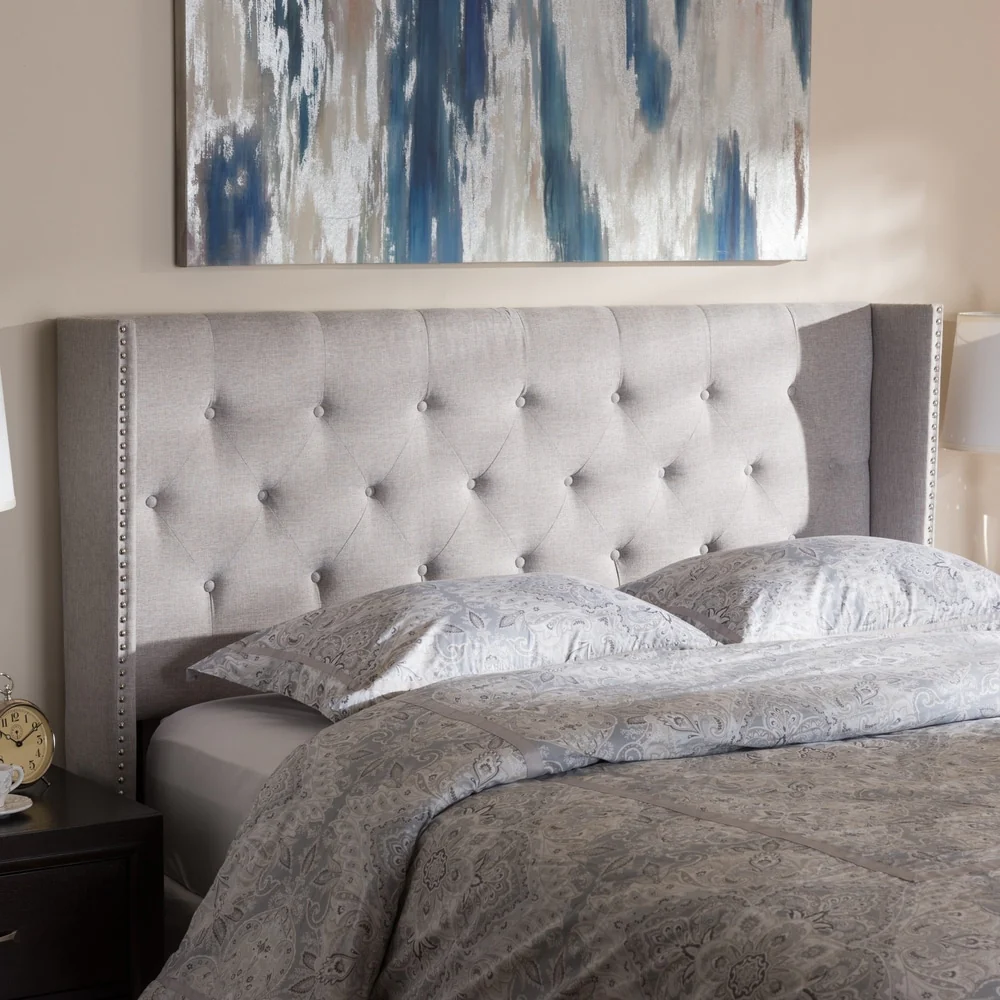 Copper Grove Tarahne Contemporary Fabric Headboard