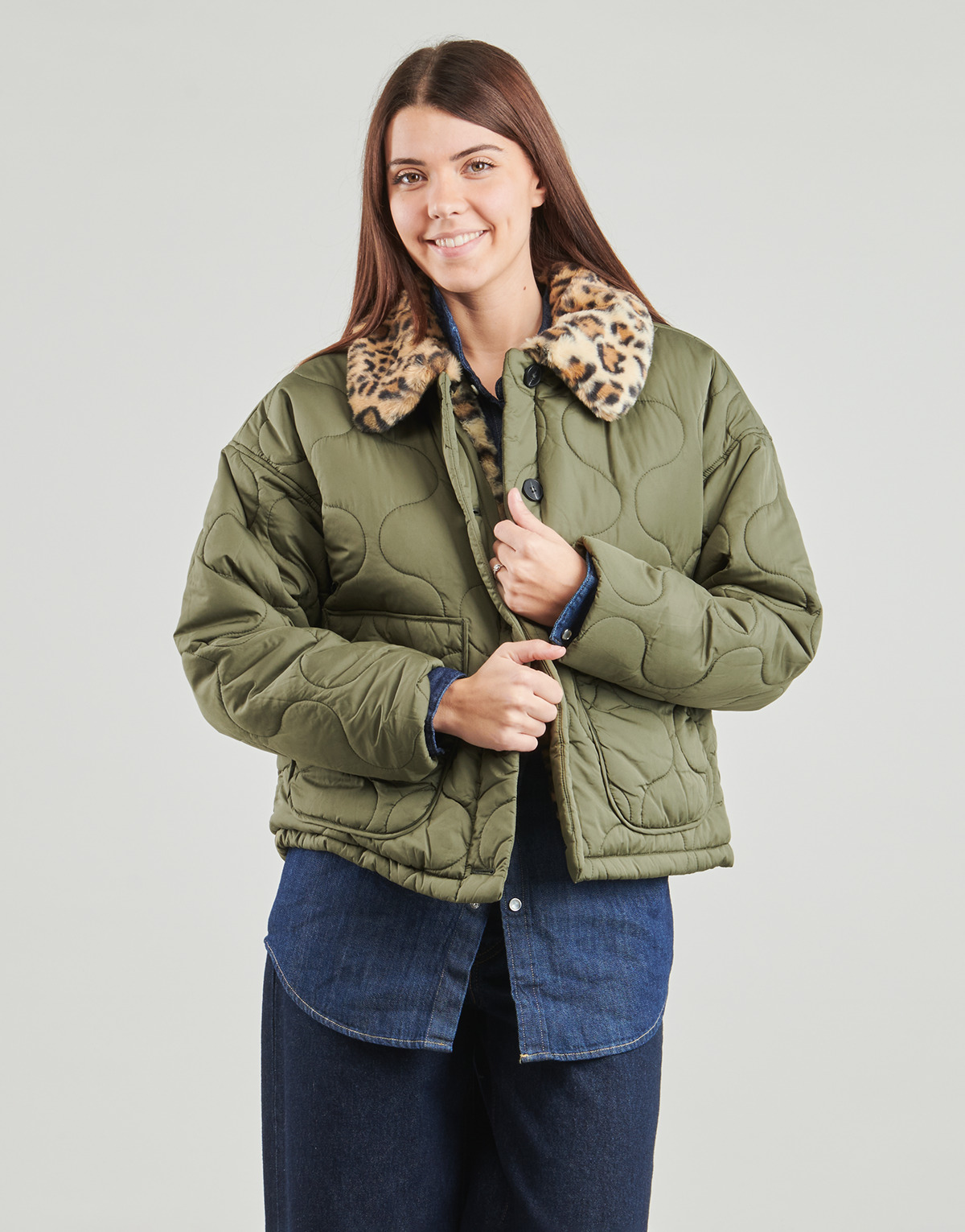 Noisy May - NMHOLLY - Kaki / Leopard