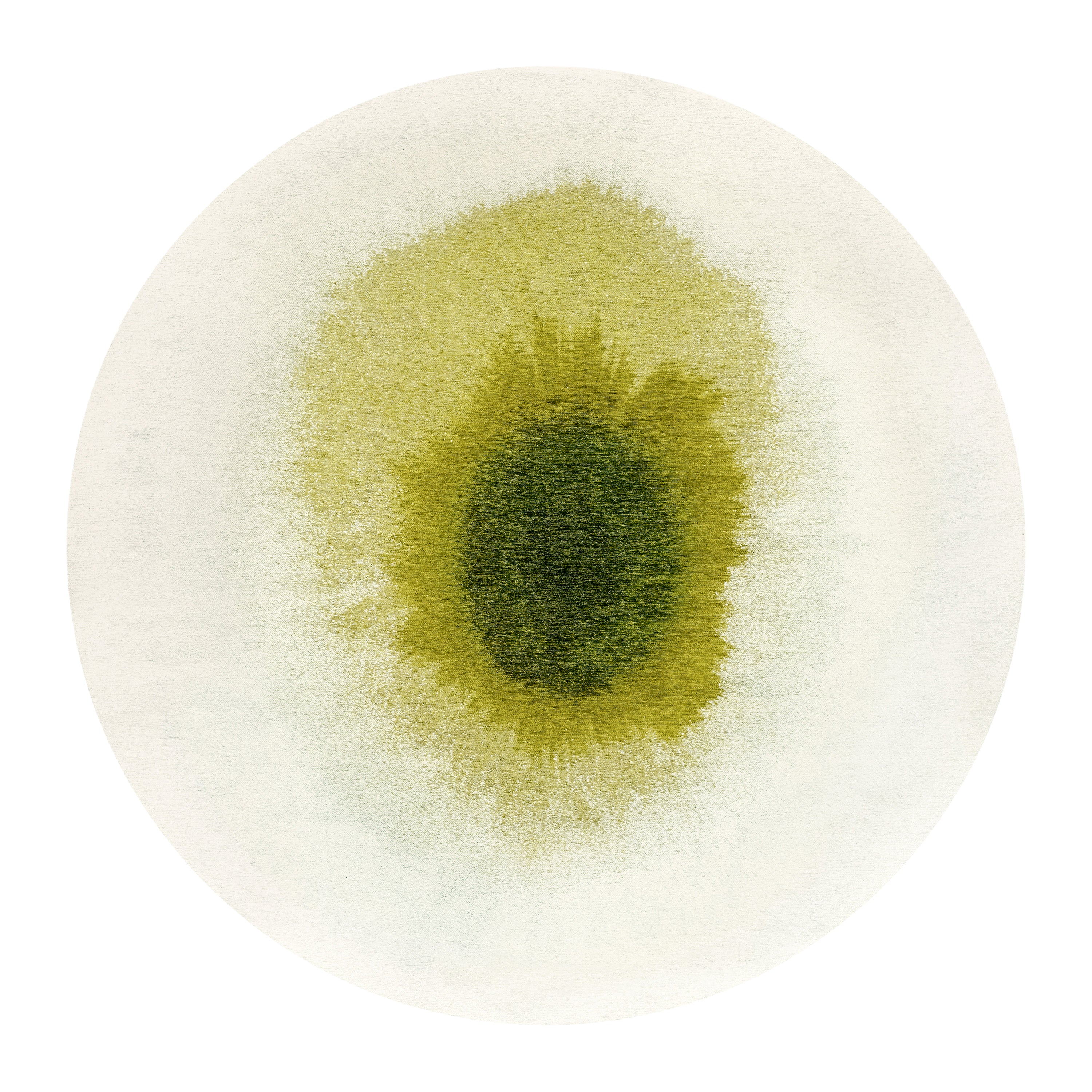 Louis de Poortere Drop Vloerkleed Ø 240 cm - Green Pepper