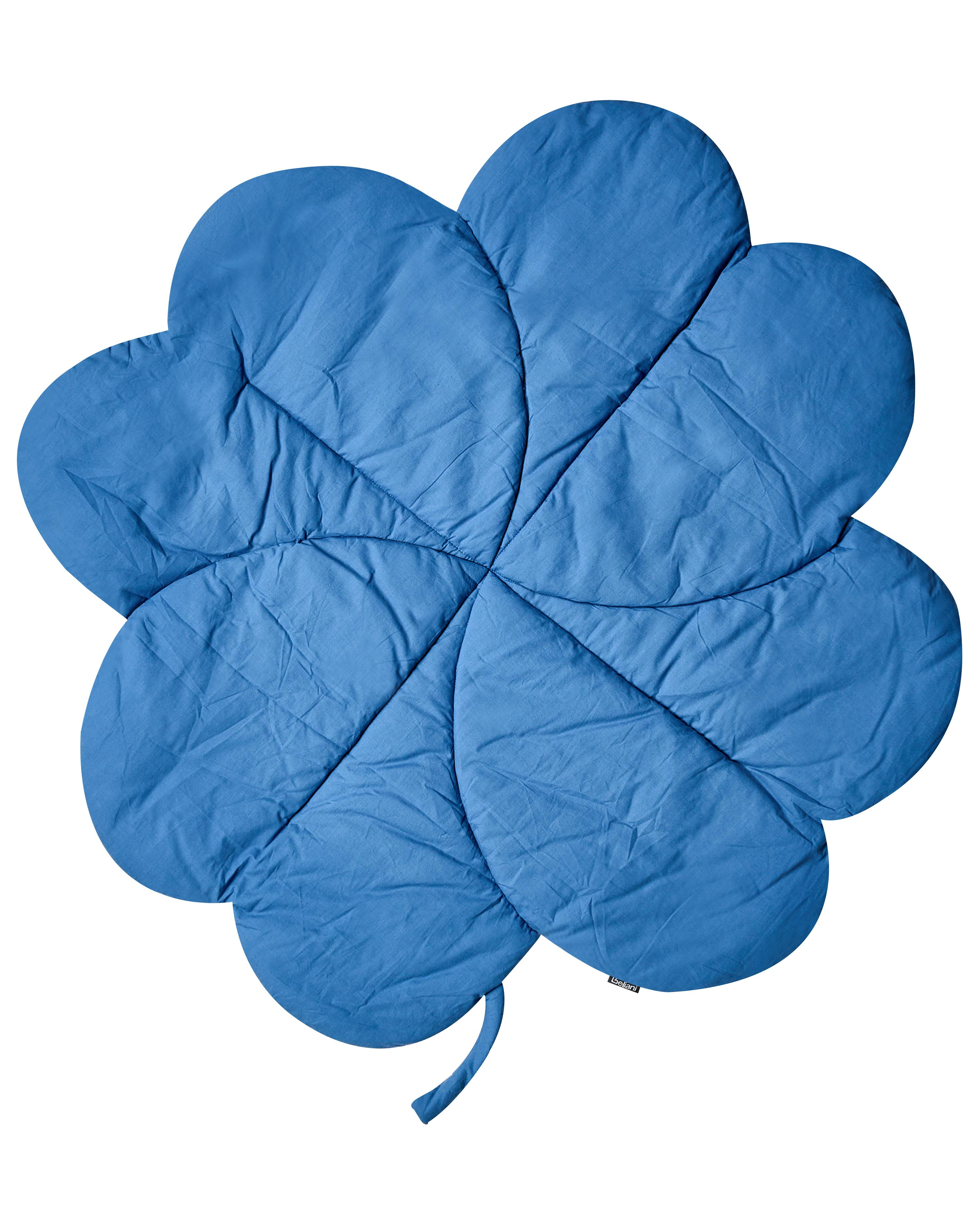 Kids Playmat ACADINE 110 x 110 cm Cotton Blue