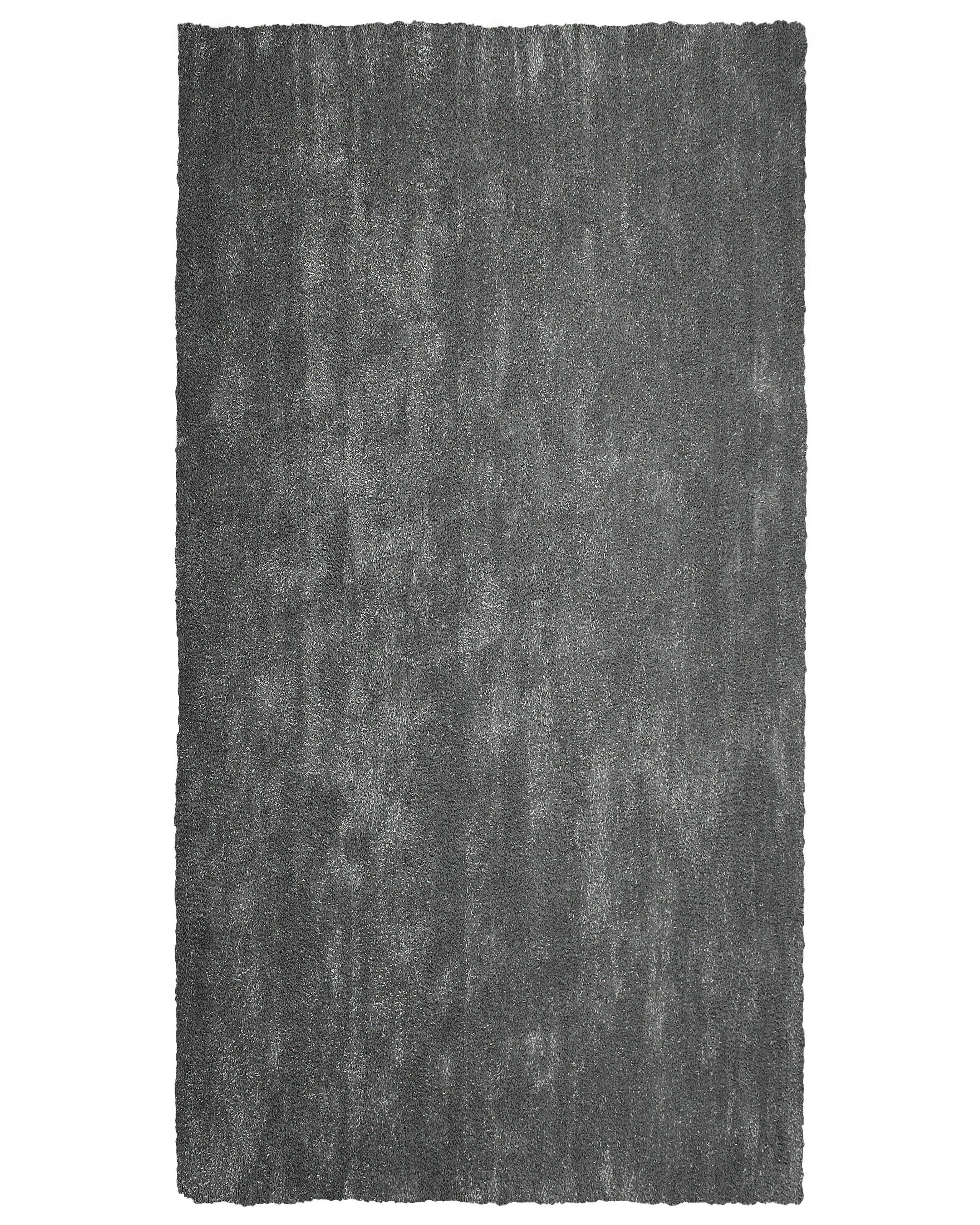 Dywan gruby miękki 80x150 cm ciemnoszary