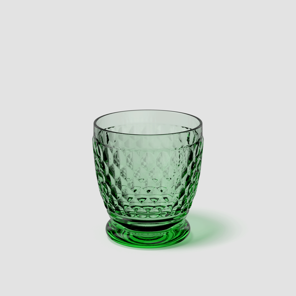 Boston Water glass - Green, 6.8 oz, crystal glass