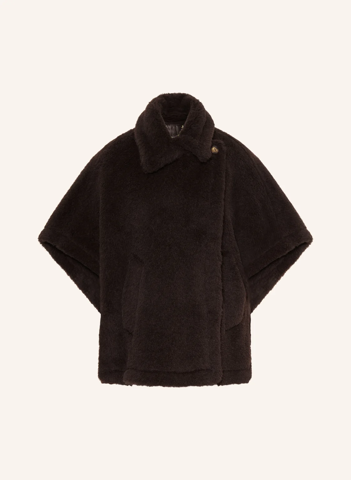 Max Mara Kunstfell-Cape TEBE1 mit Alpaka