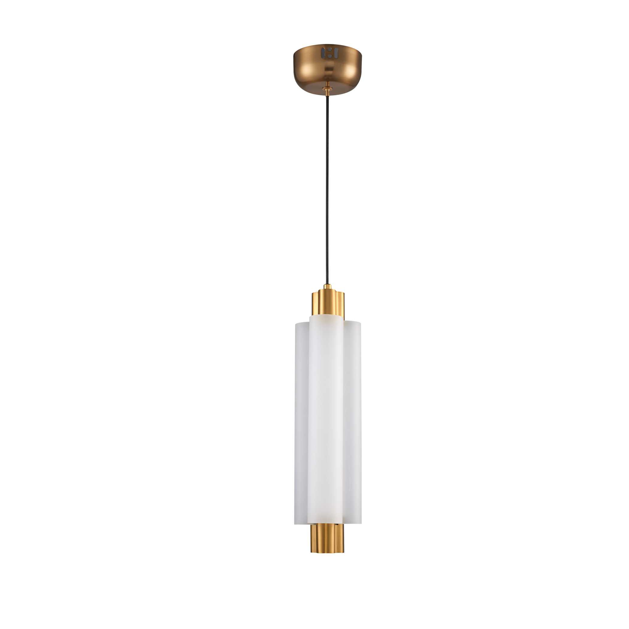Lampa wisząca OSMO-1 LED złota 38 cm