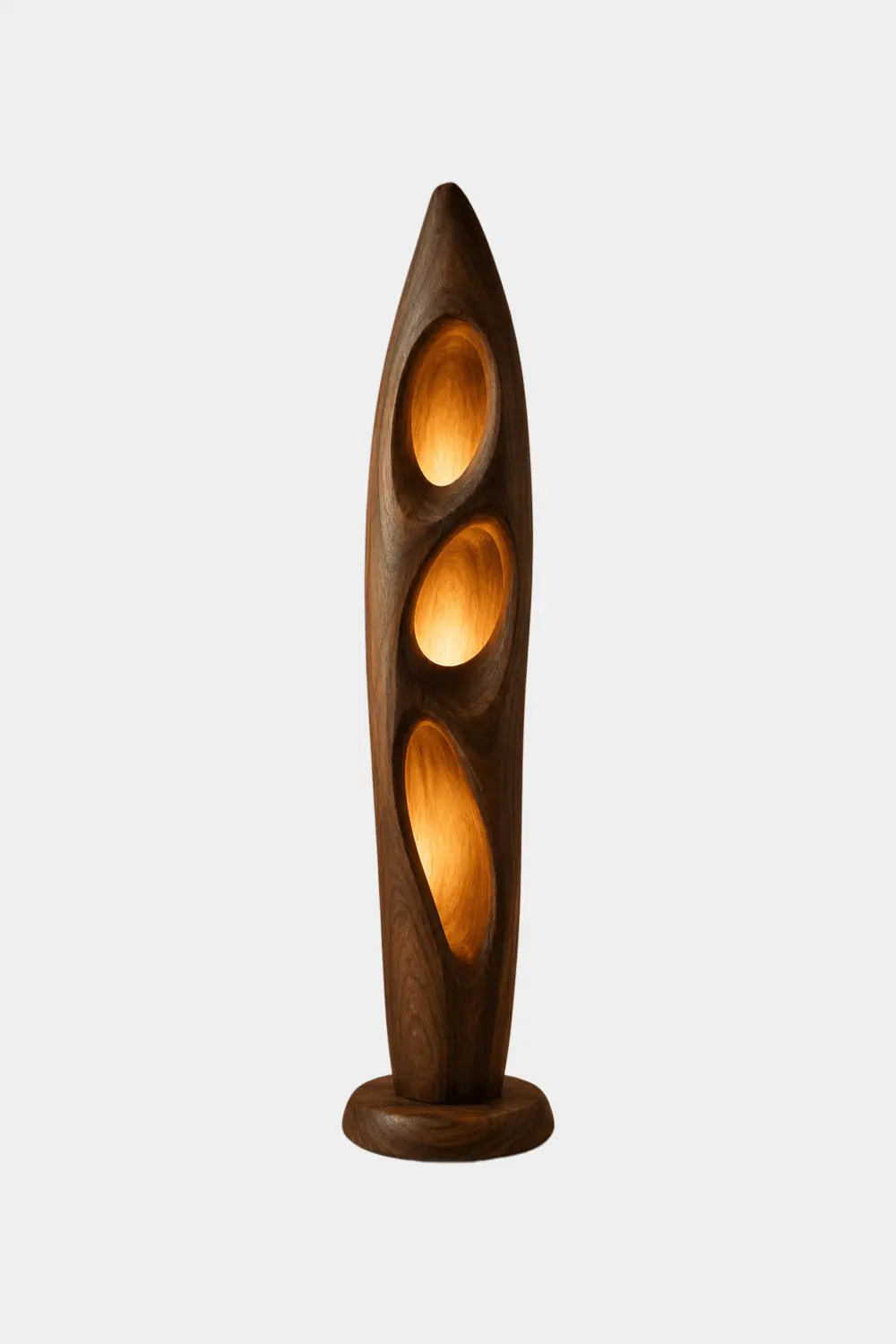 Wooden Art Lamp #LF156