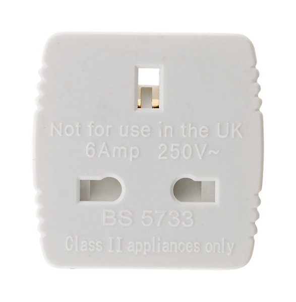 Adaptateur prise voyage France vers UK - Zenitech