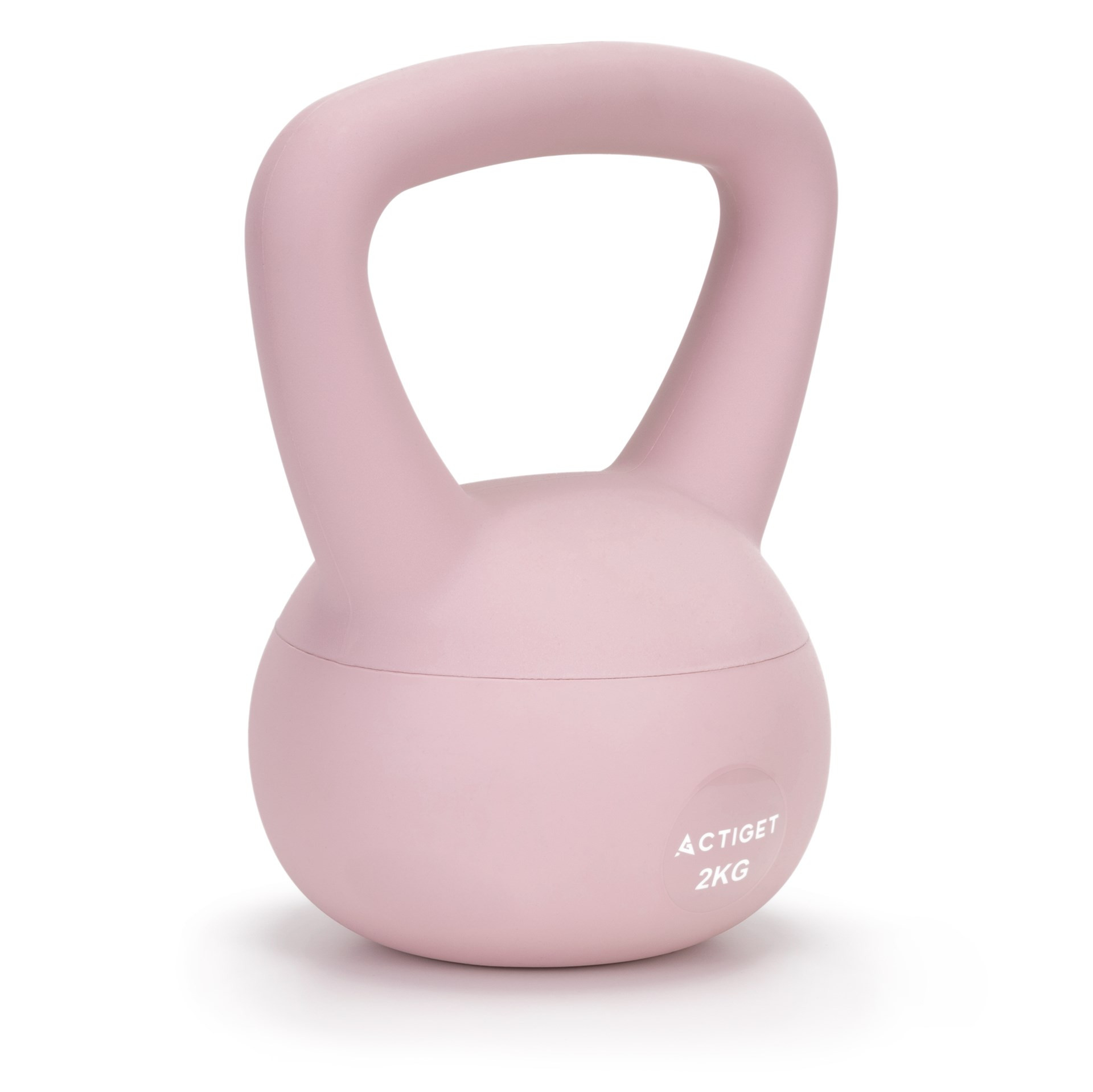 Kettlebell miękki 2kg ciężar do ćwiczeń ACTIGET kula treningowa, fitness