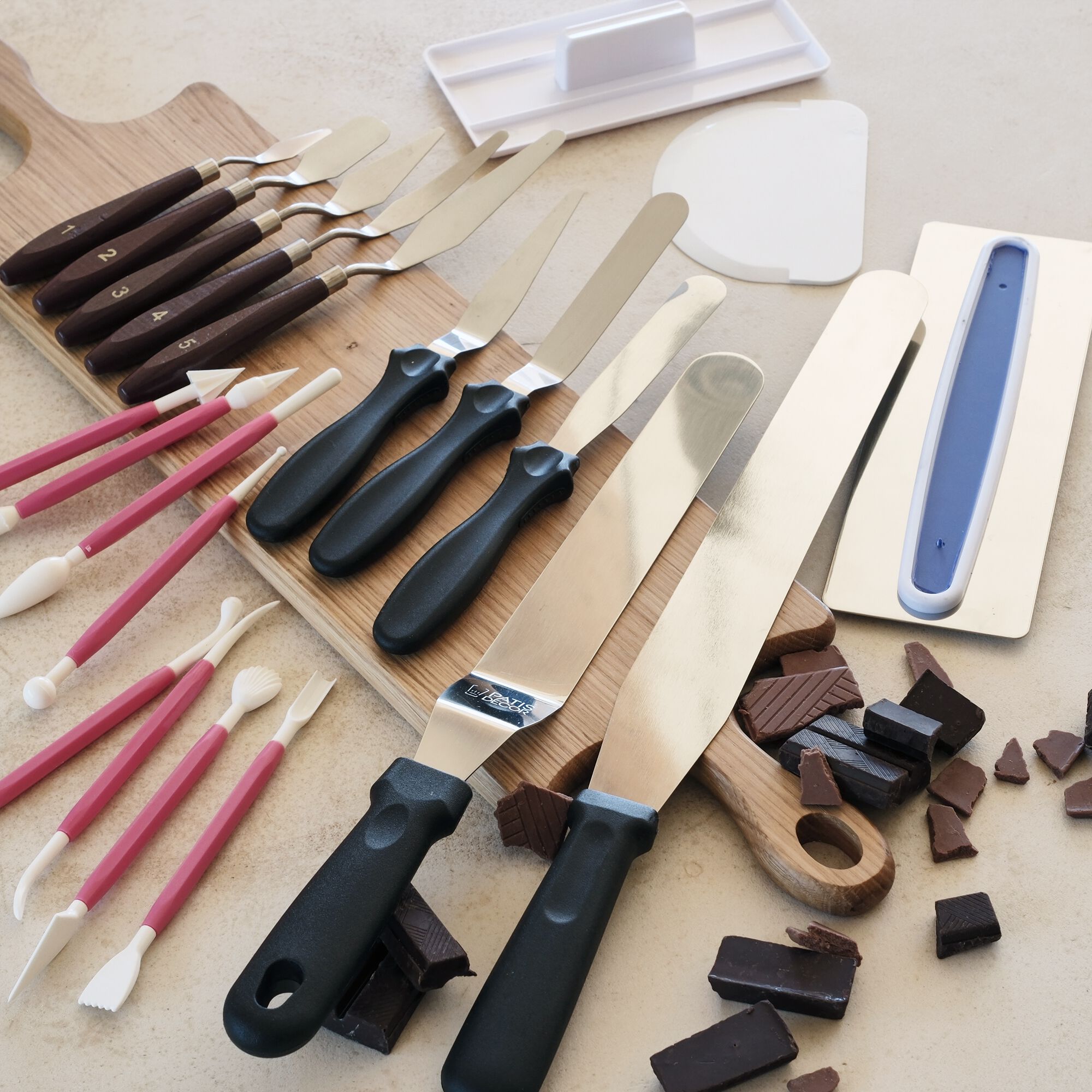 PATISDECOR - Spatule de glaçage en inox L30cm - argenté