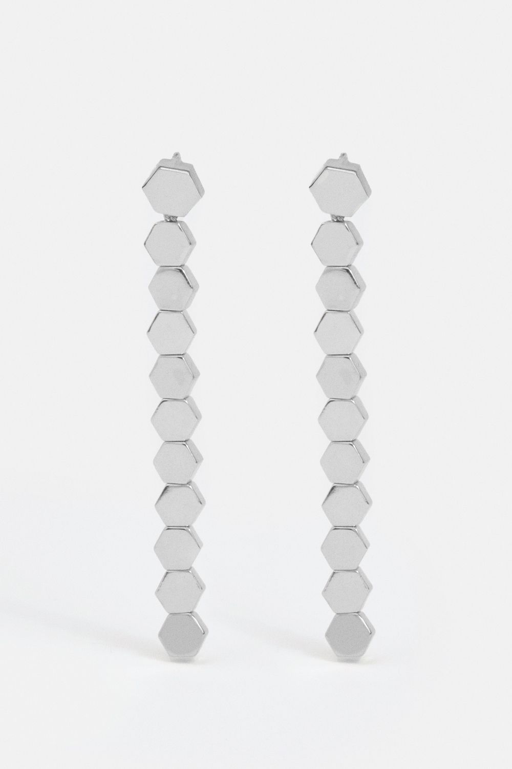 KarenMillen Mosaic Drop Earrings