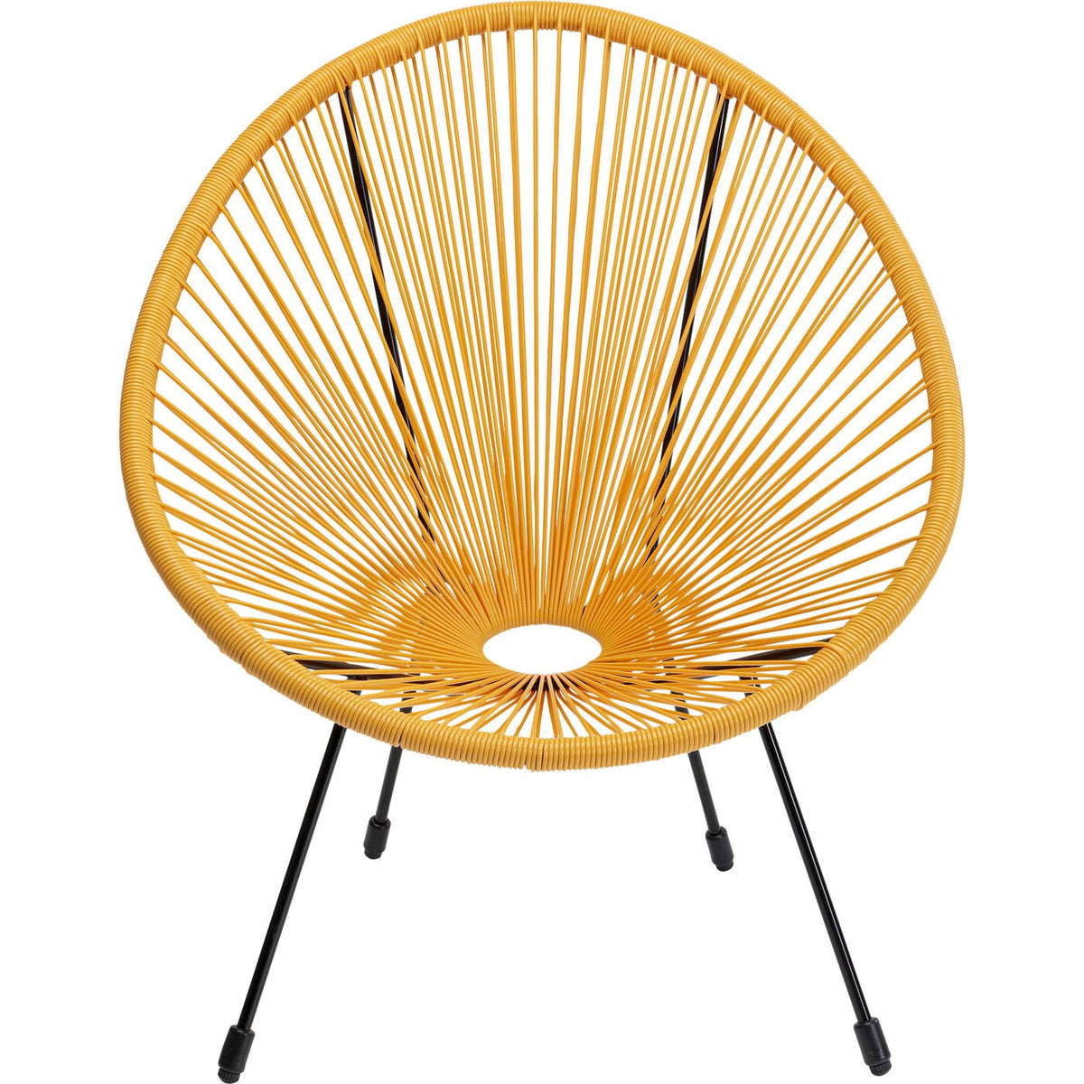Kare Design Tuinfauteuil Acapulco geel
