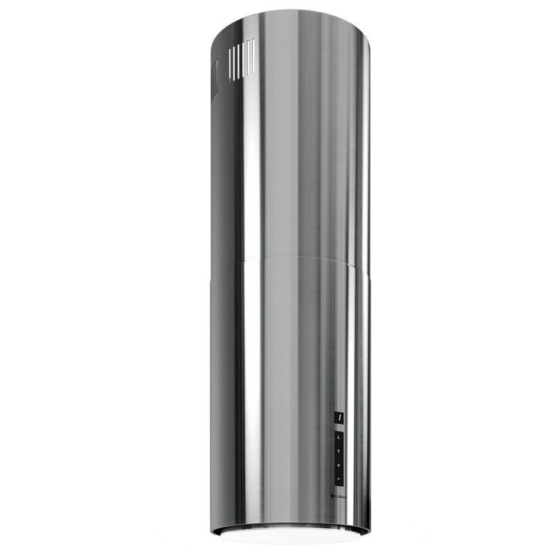 Okap wyspowy GLOBALO HEWENO ISOLA 39.2 inox 620 m3/h 39cm