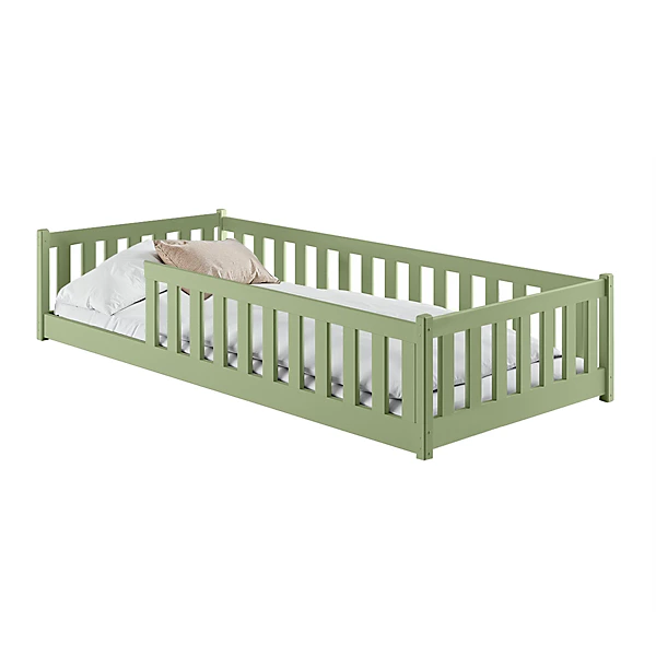 Lit au sol 90x200 sommier inclus Maya Olive
