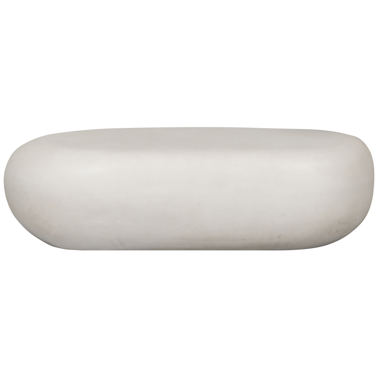 Vtwonen Pebble Salontafel - Betonlook - Wit - 28x100x43