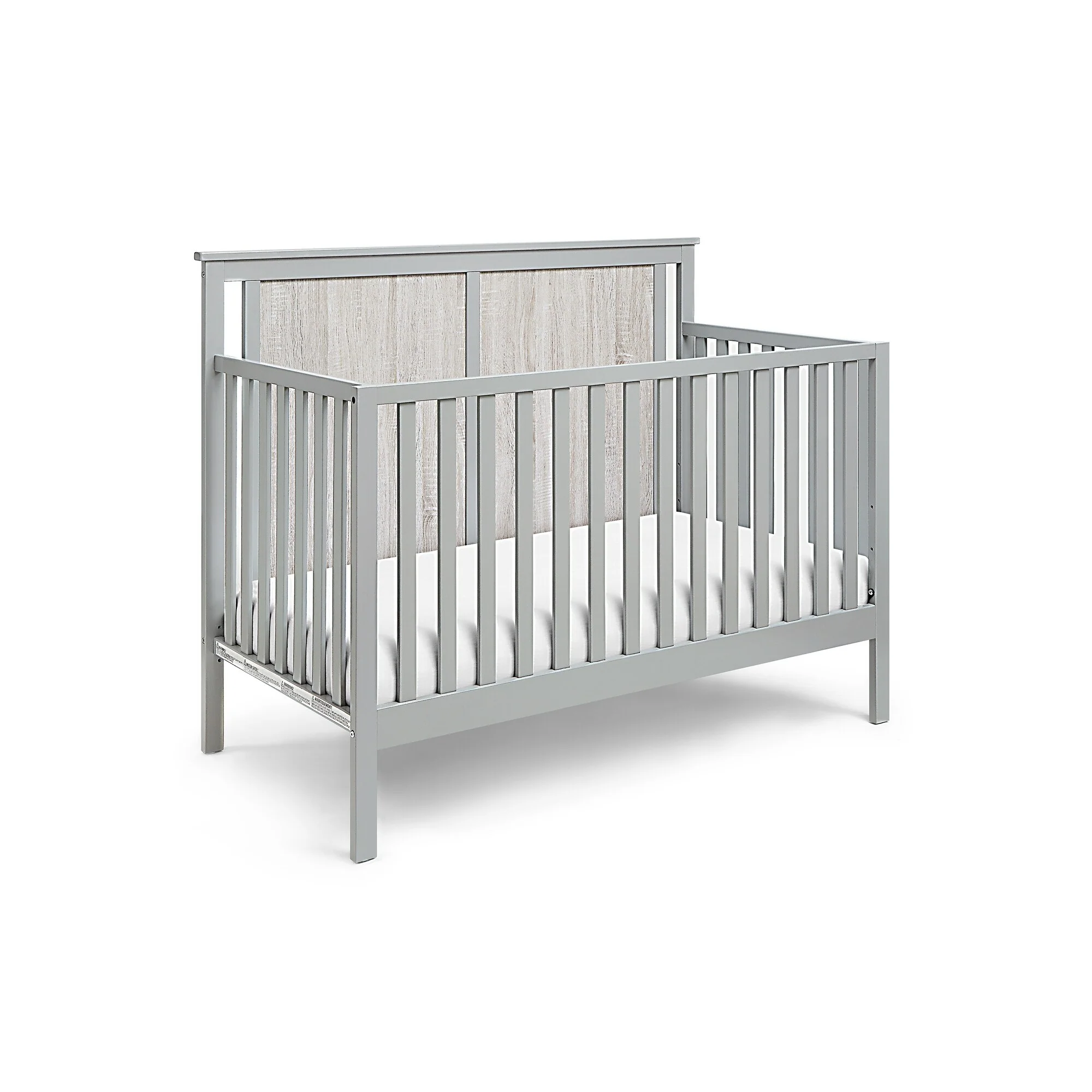 Connelly 4-in-1 Convertible Crib Gray/Rockport Gray - Grey
