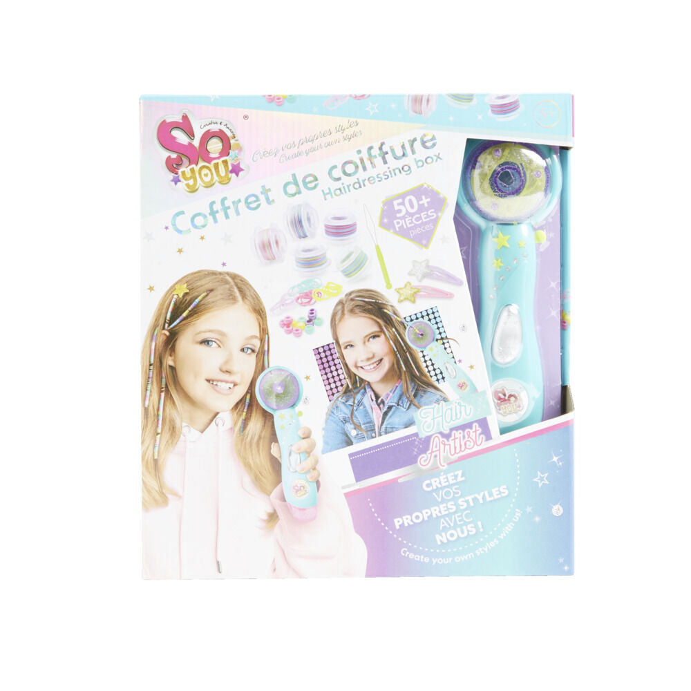 Coffret de coiffure 50 pièces