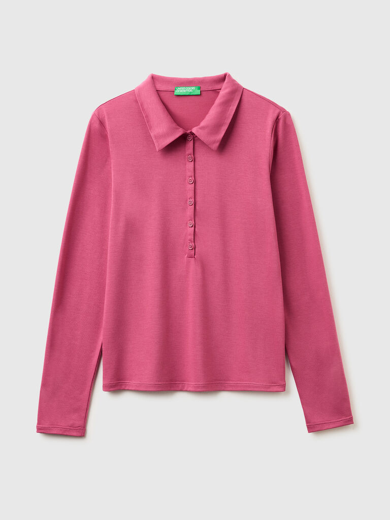 Lightweight jersey polo