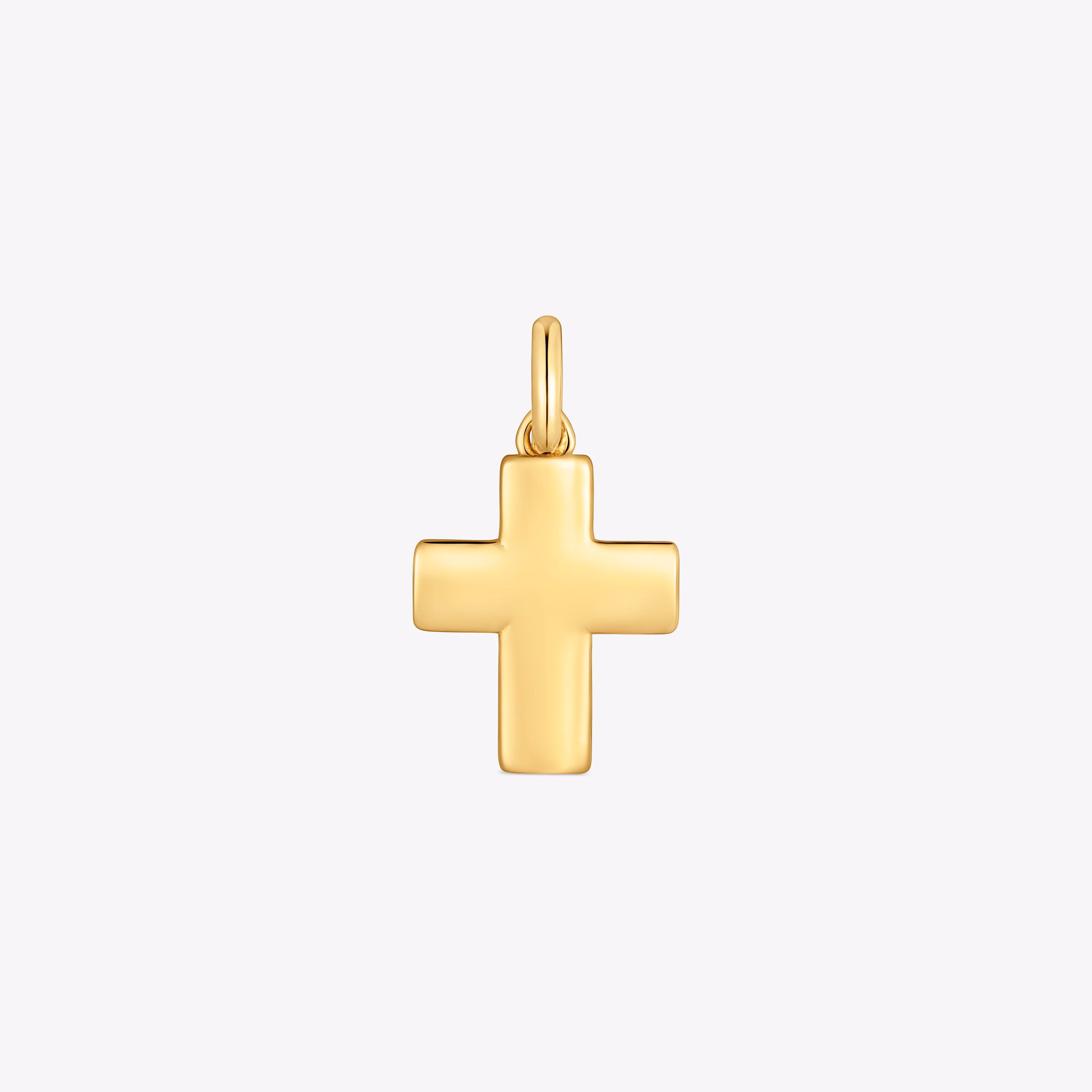 Colgante cruz con baño de oro 18 kt sobre plata TOUS Motivos