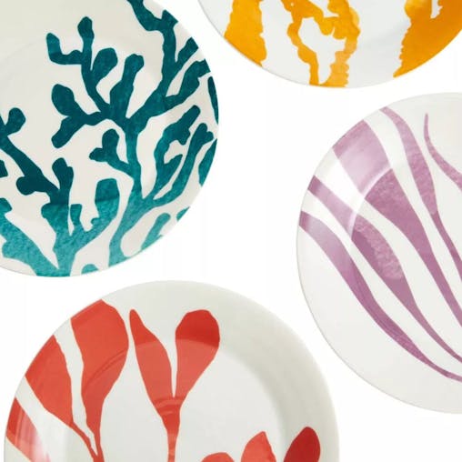 Royal Doulton 1815 Bright 24cm Plate Set of 4 Plates - 4pc