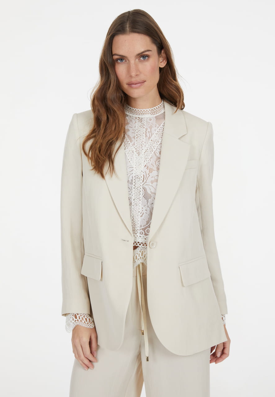 Blazer aus Tencel-Twill