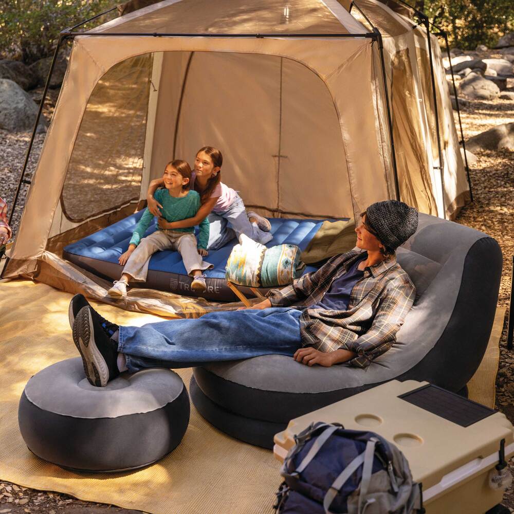 Fauteuil & Pouf Ultra lounge
