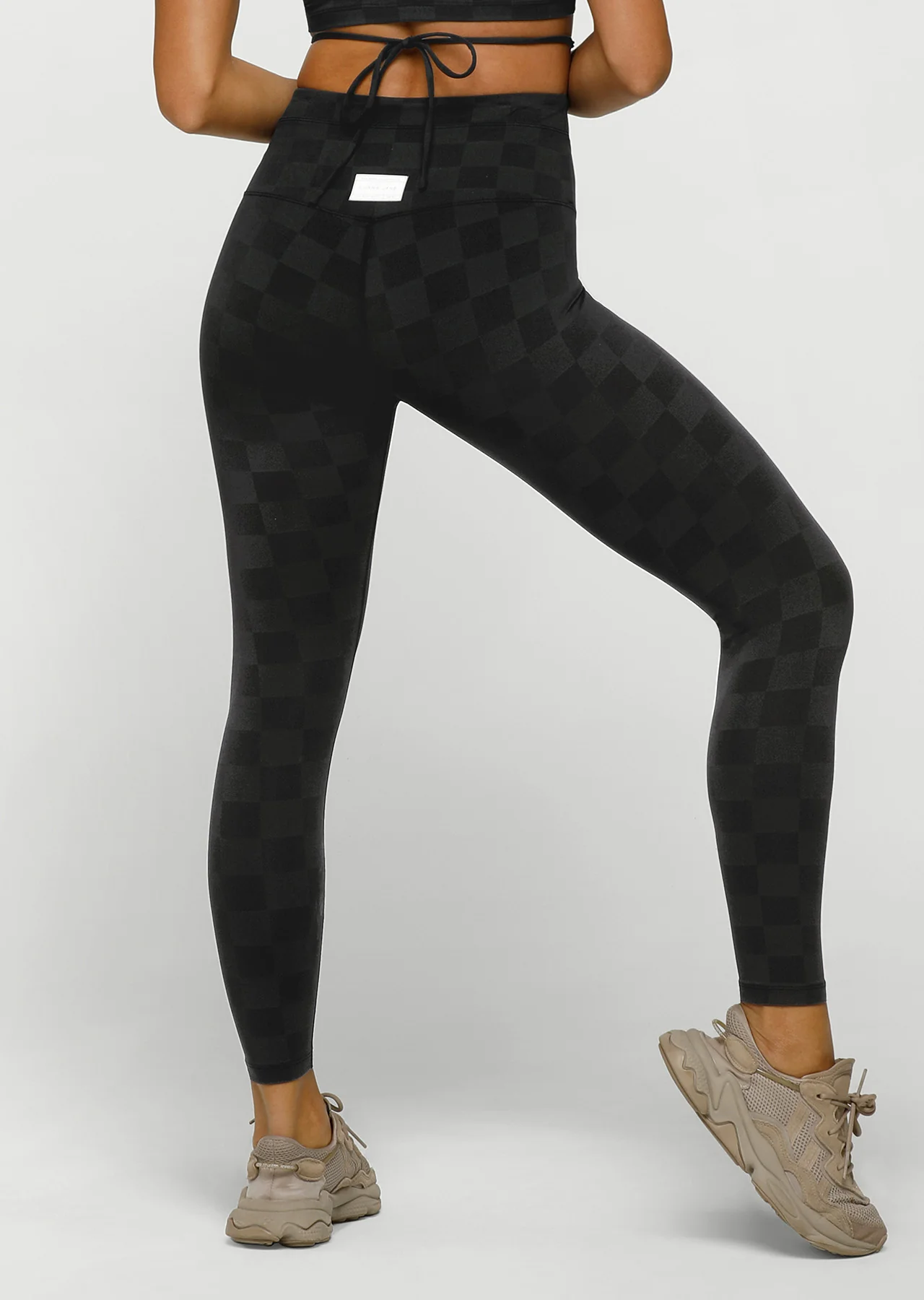 Checkerboard Ankle Biter Leggings