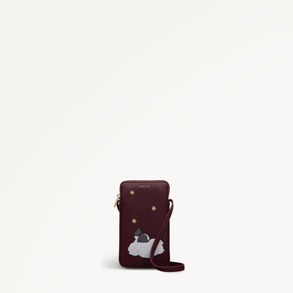 It's Written In The Snowflakes Medium Phone Cross Body Bag - OSE191102