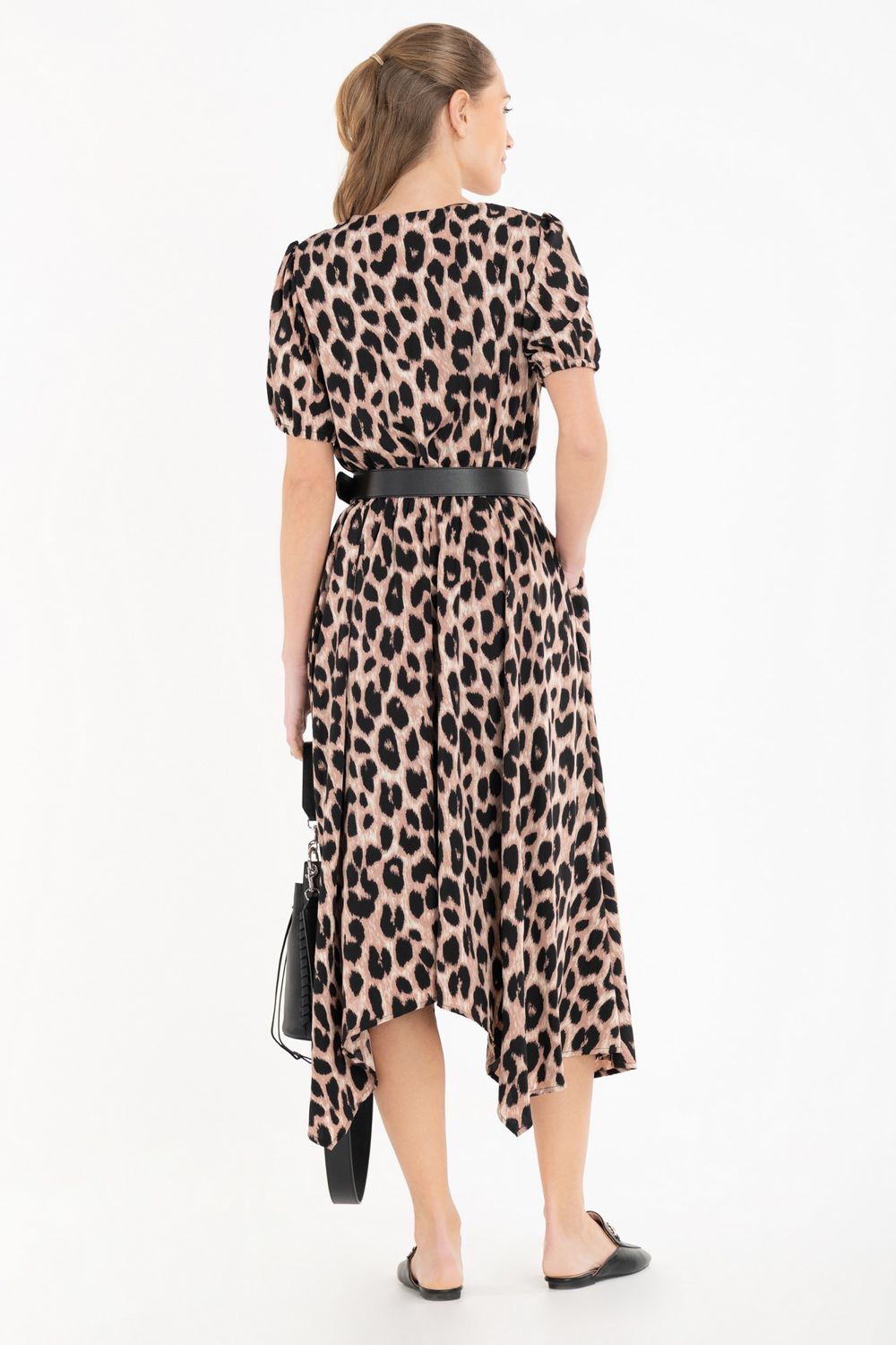 Jolie Moi Nana Hanky Hem Dress