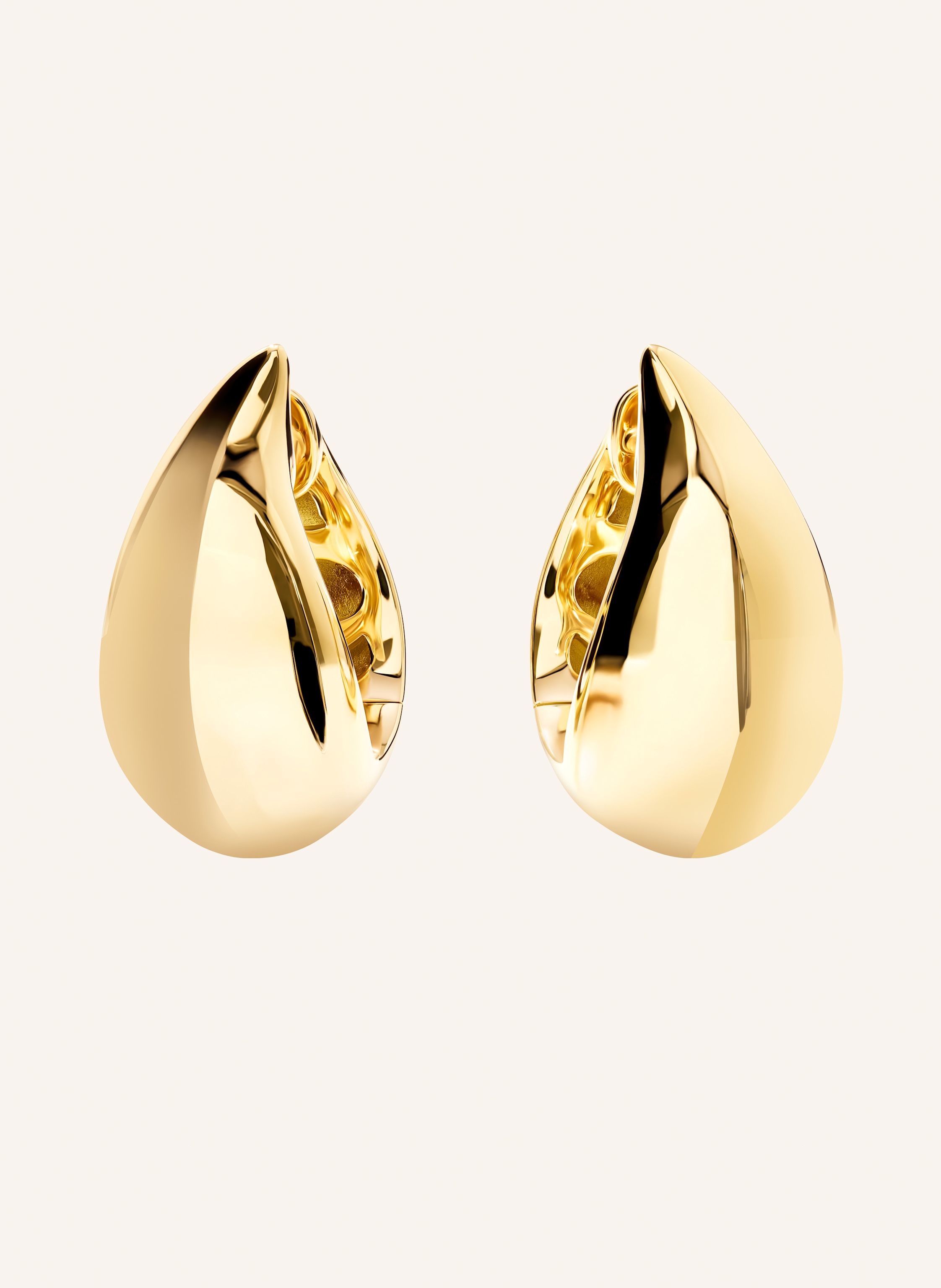 TAMARA COMOLLI Ohrringe SIGNATURE OHRRINGE HUGGIES CURVED DROP
