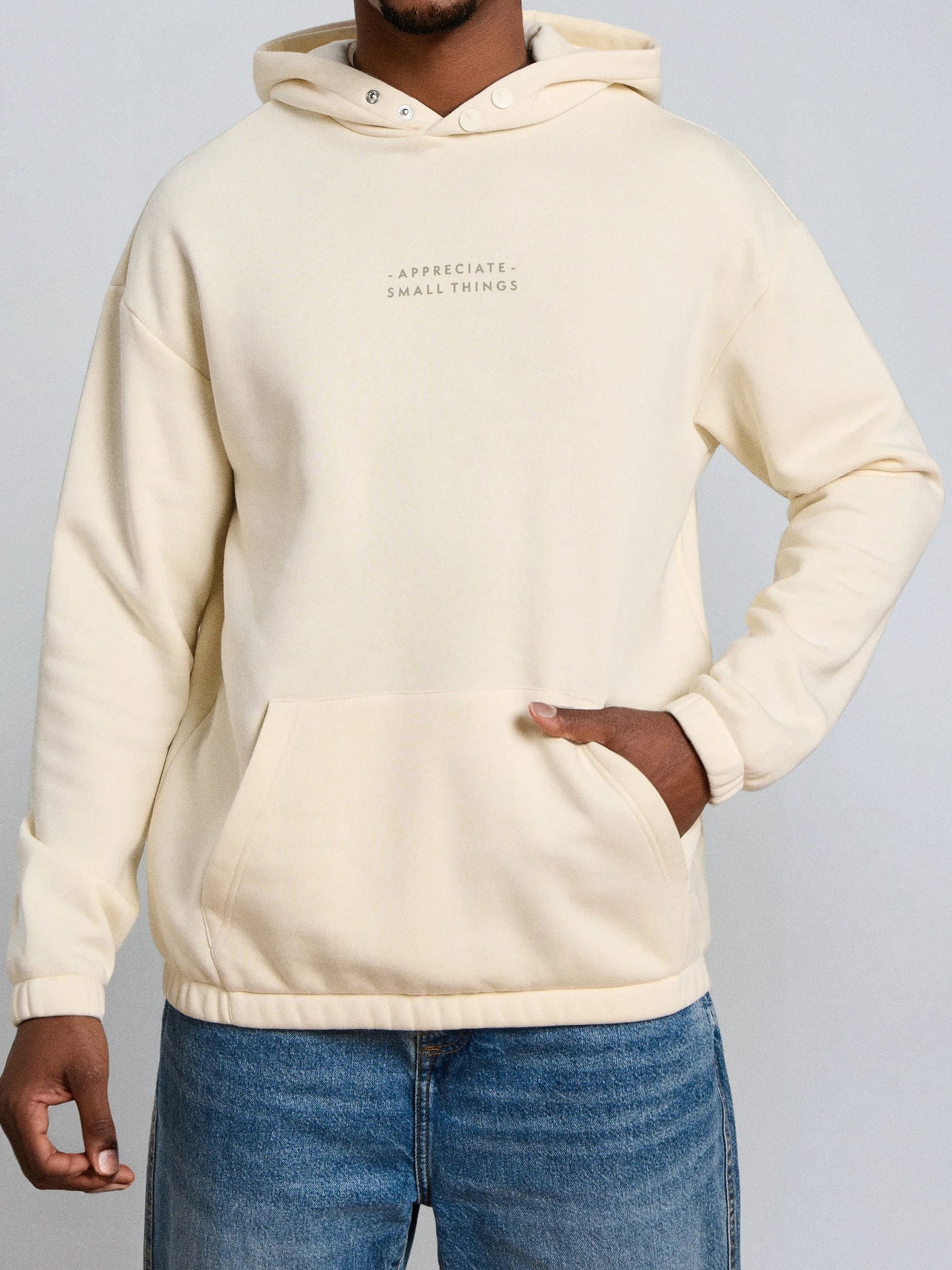 Bluza hoodie z napisem