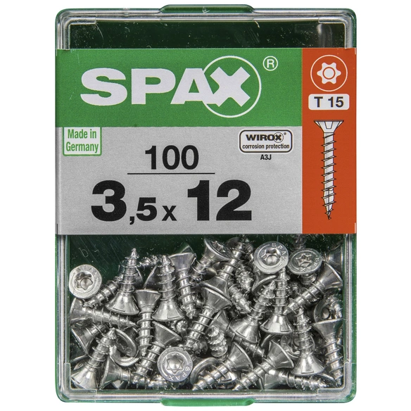 Universalschraube, T-STAR plus, 100 Stk., 3,5 x 12 mm