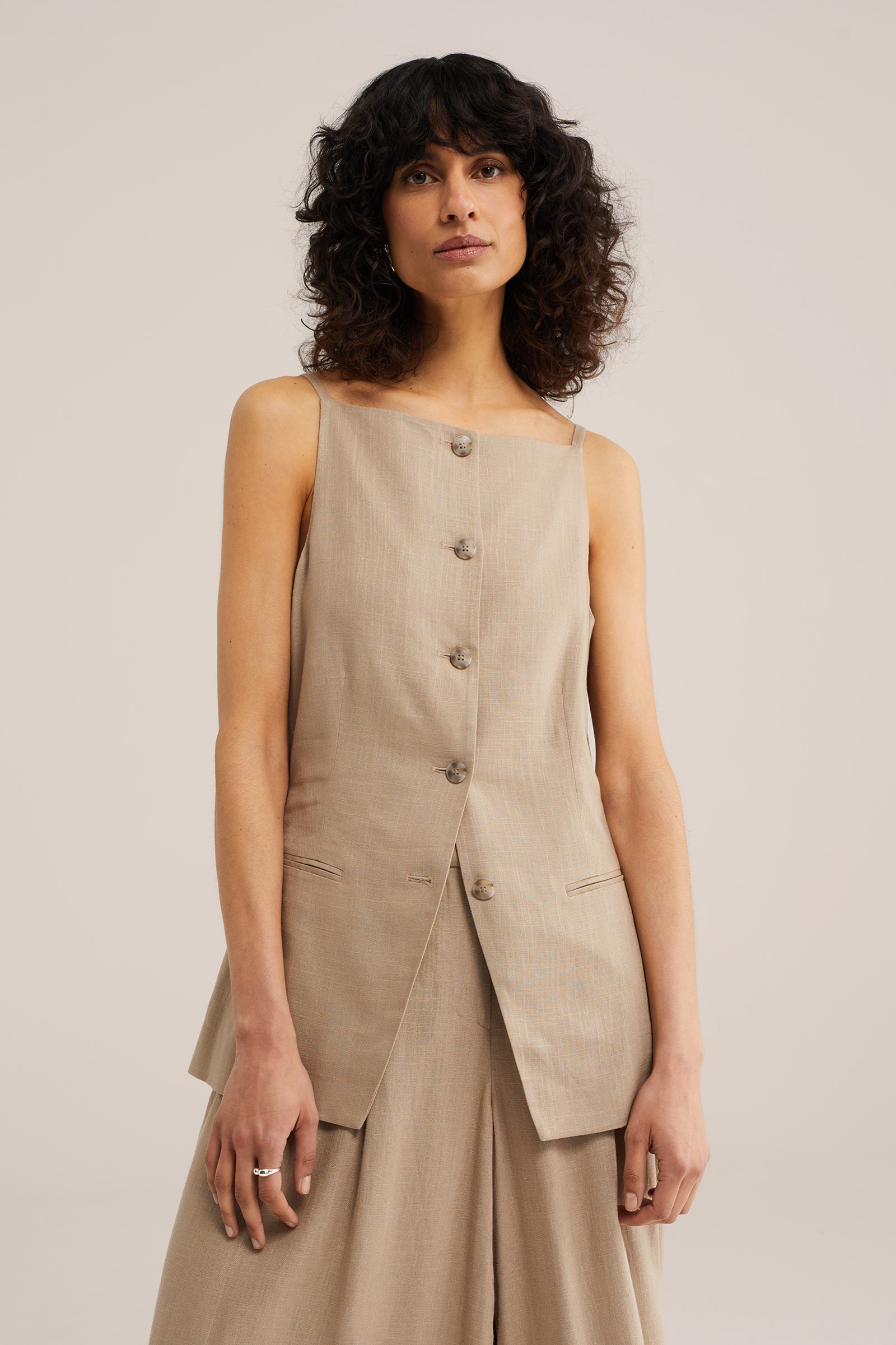 Dames THE LINEN GILET