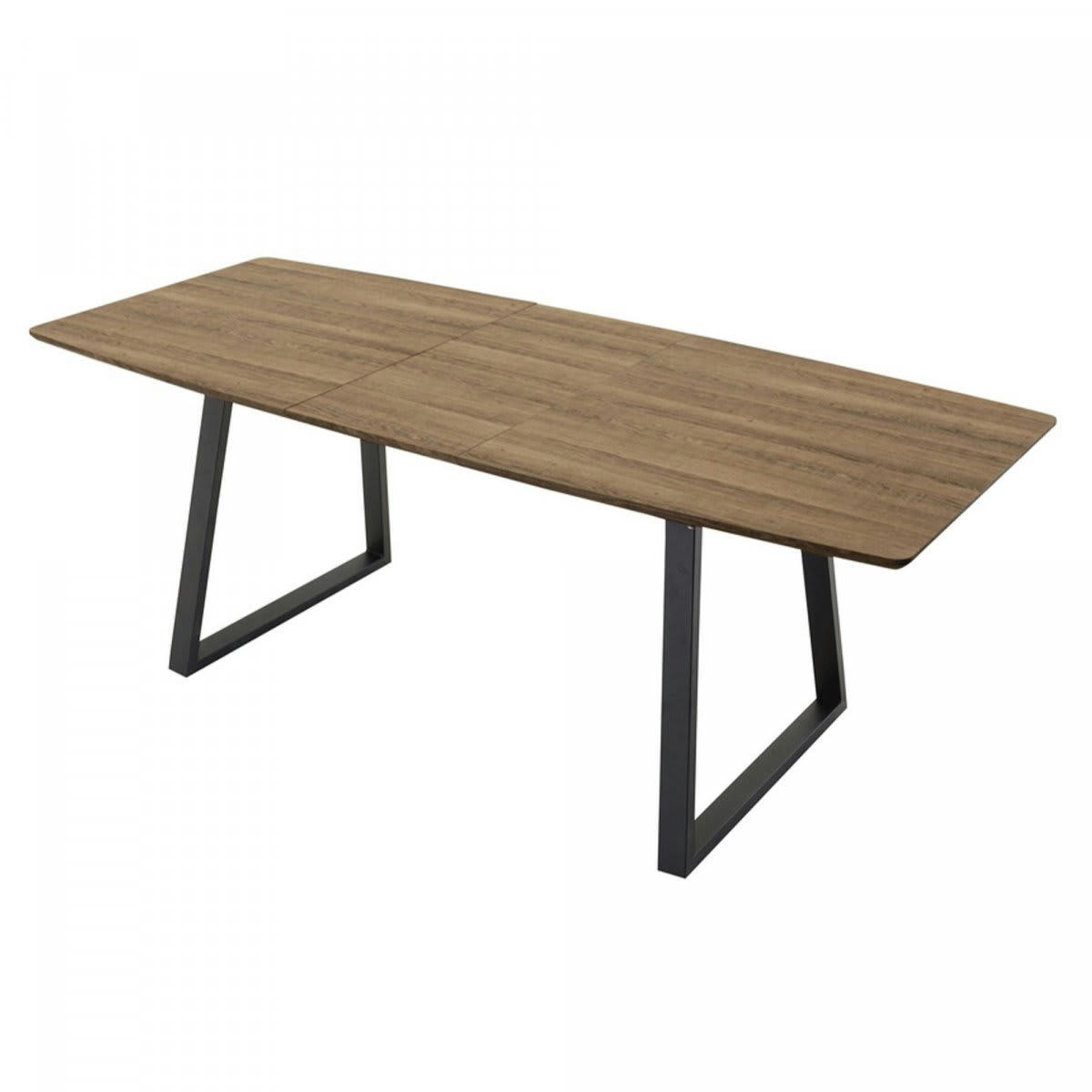 IGRANE - Table à manger extensible en bois 160cm