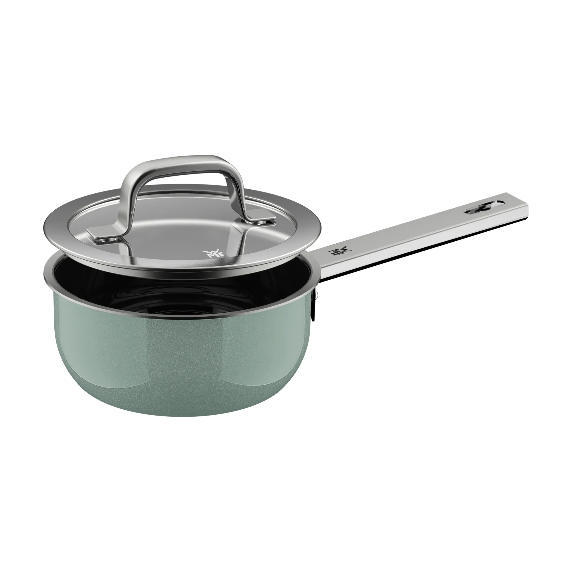 Fusiontec Mineral Pro, Saucepan With Lid, 16 cm, Eucalyptus Haze