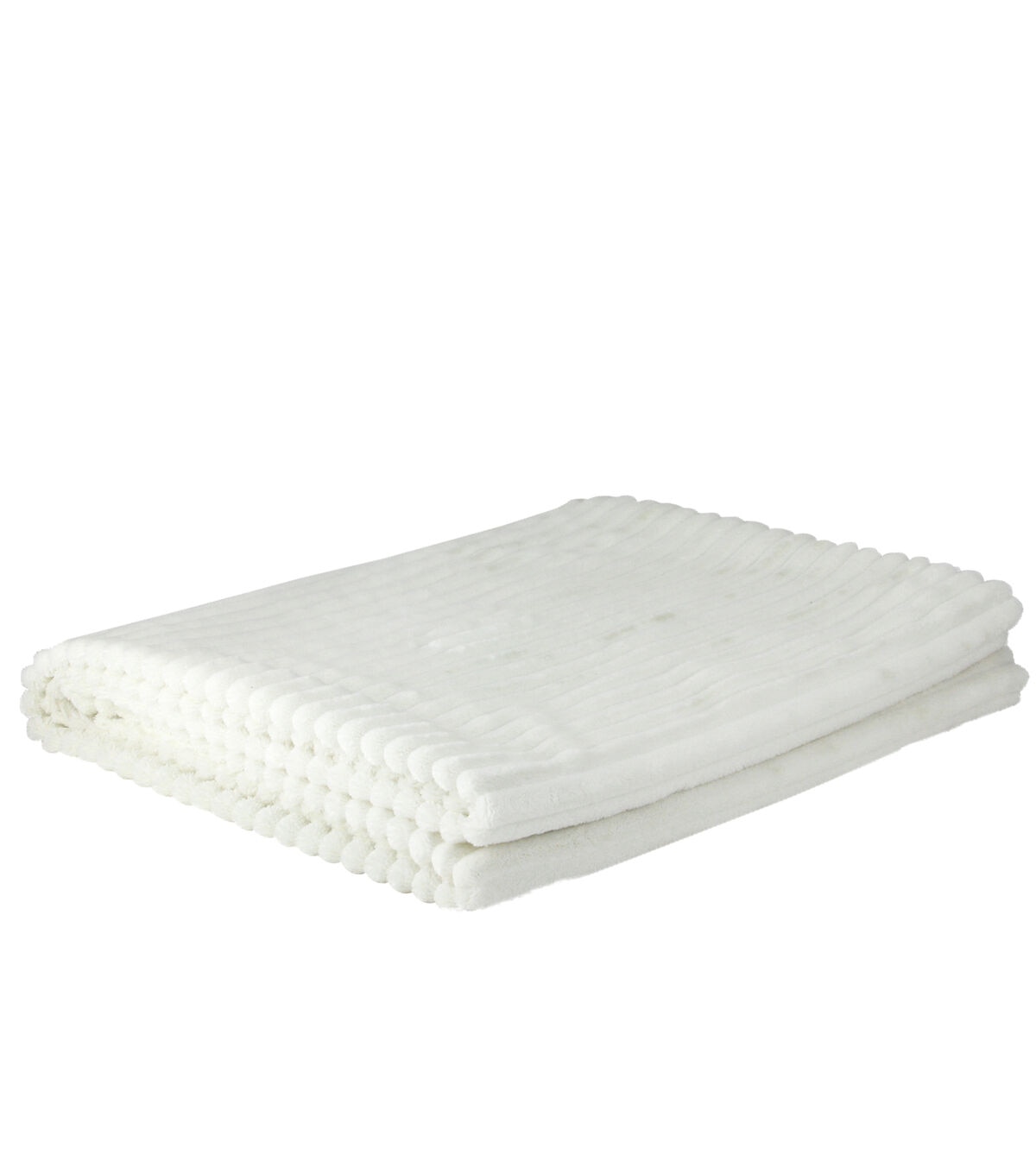 Northlight Cream White Ultra Plush Micro Fleece Throw Blanket 50 x 60