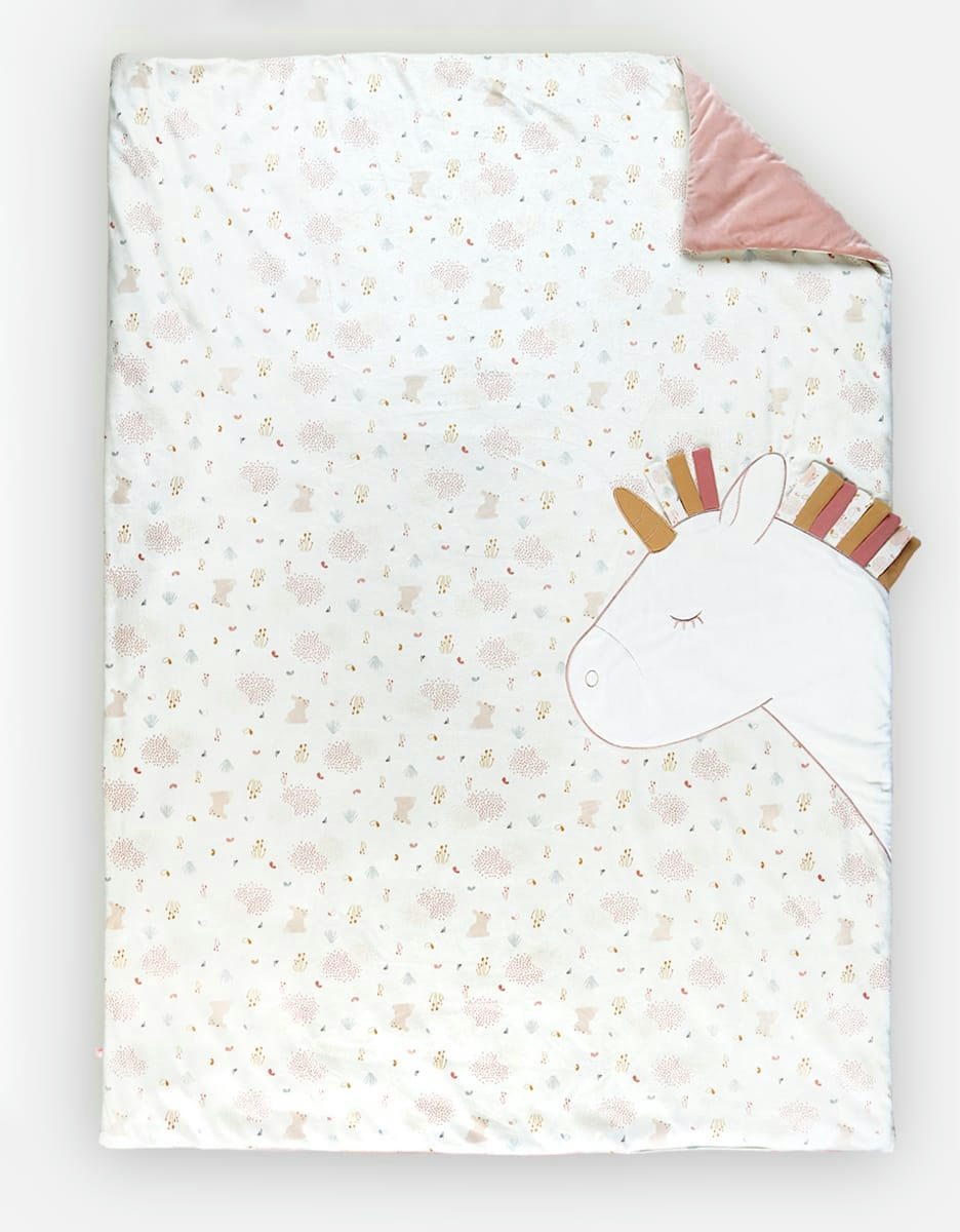 - Couverture 100 x 140 cm L&J en Veloudoux