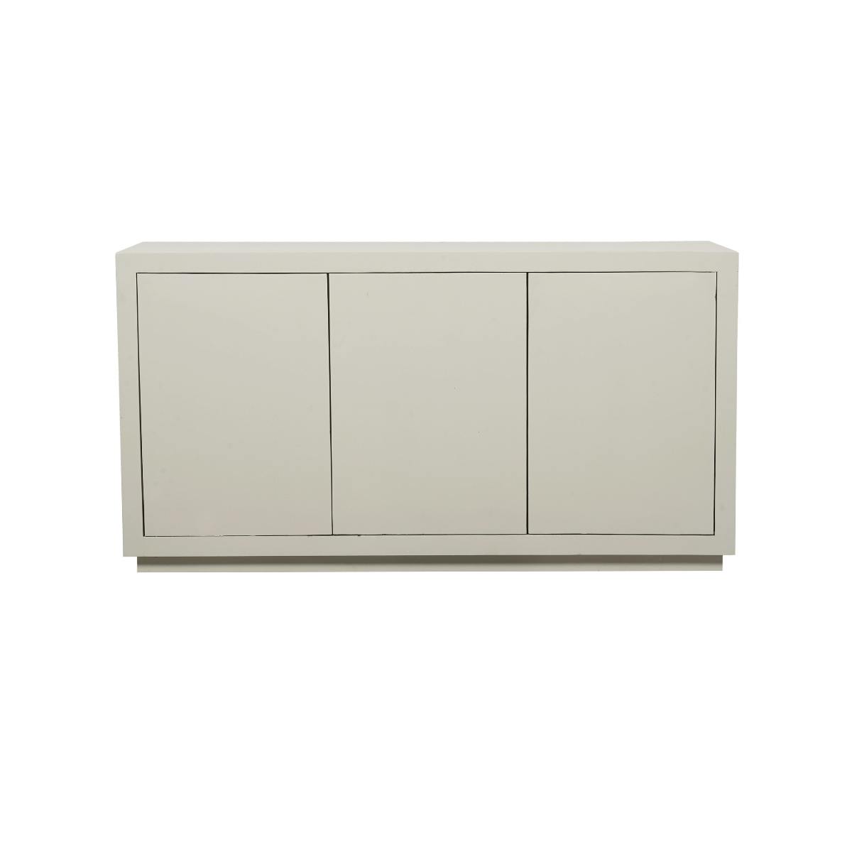 Buffet bois sable 3 portes style minimaliste MONTARO