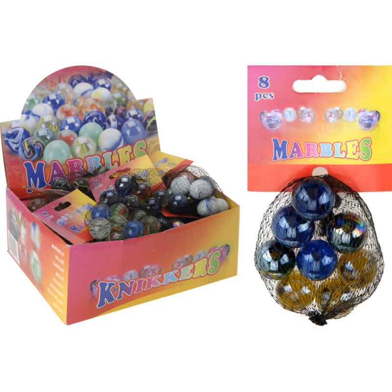 Jeu de billes 8 pièces